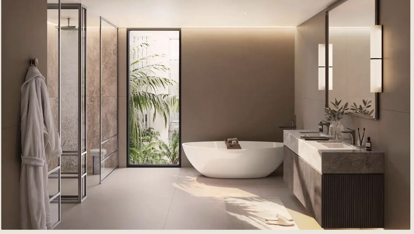 Principal bathroom
