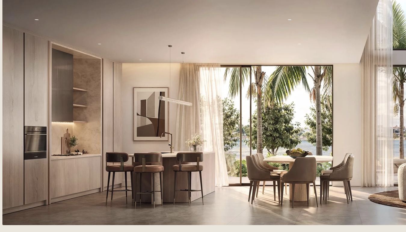 Kitchen and dining, light scheme