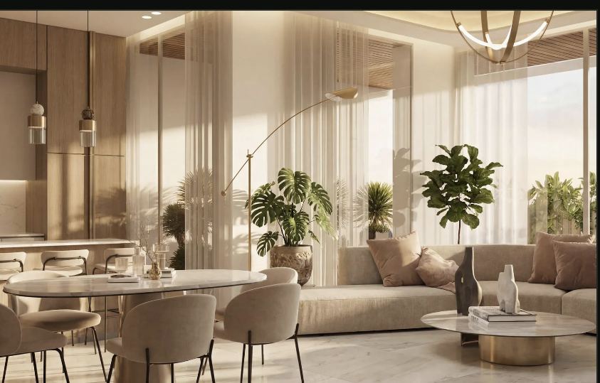 1-bedroom living room