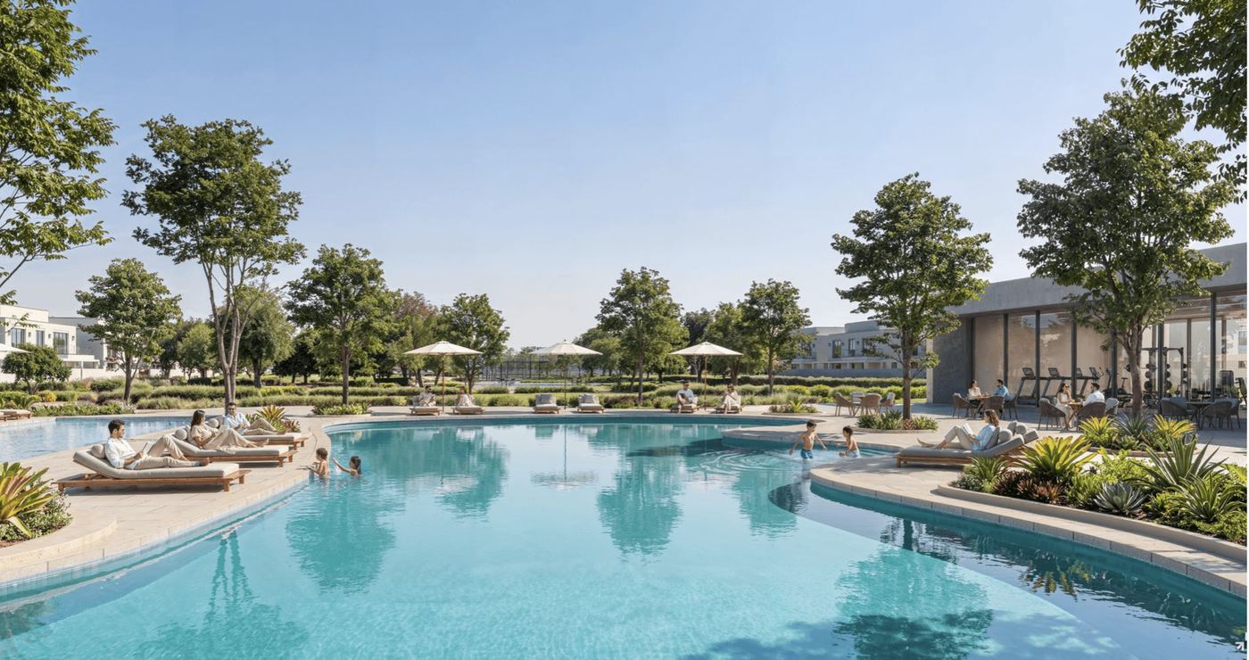 Clubhouse pool